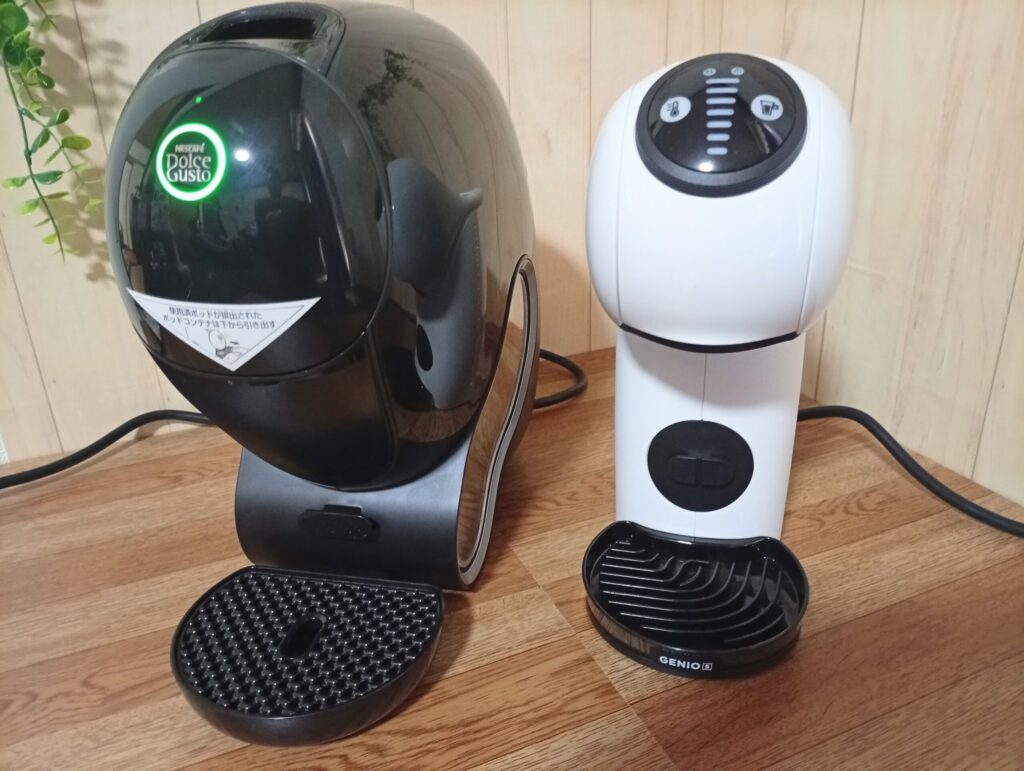 ドルチェグストNEOとオリジナル系ジェニオ エス ベーシックの比較