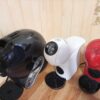 ドルチェグストNEOとジェニオエスベーシックとピッコロXSを斜め前から見たサイズ比較