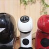 ドルチェグストNEOとジェニオエスベーシックとピッコロXSの本体上部と正面デザイン