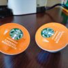 スターバックス キャラメルマキアートのミルクカプセルとコーヒーカプセル